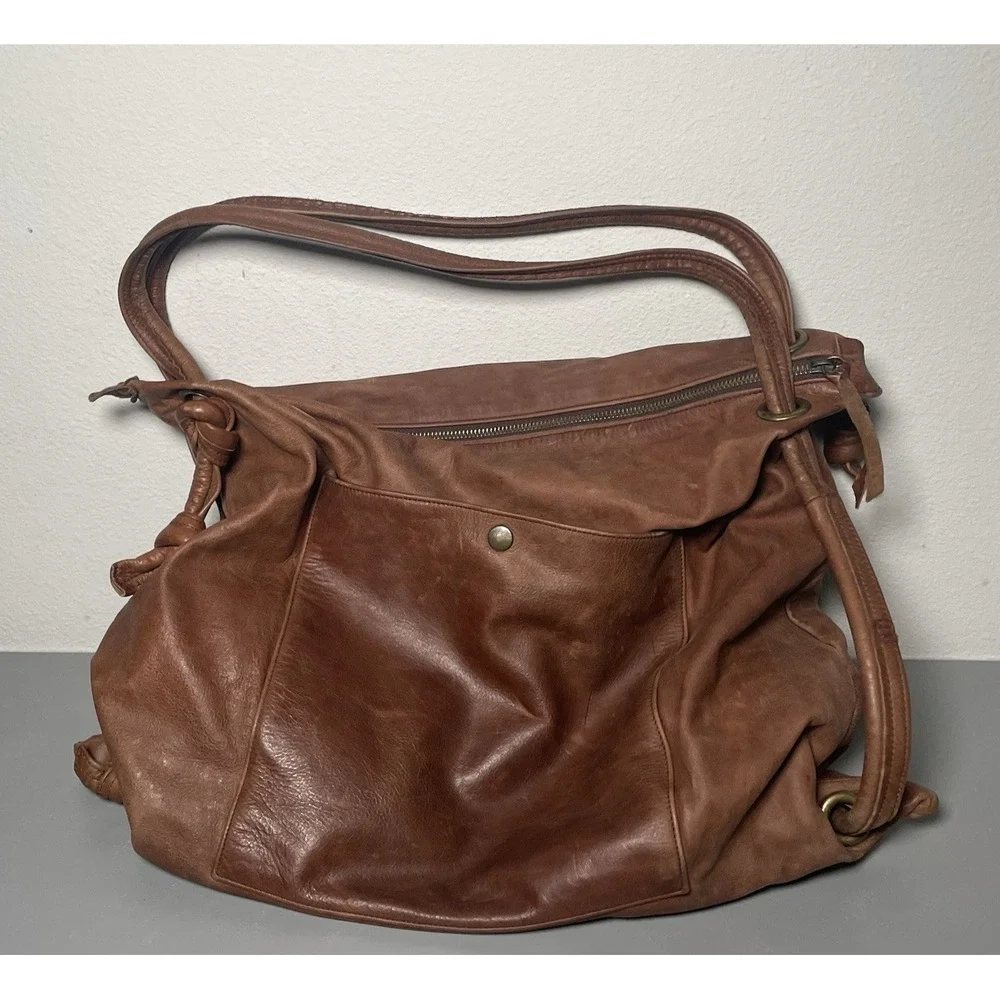 Genuine Cowhide Leather Bag Handcrafted in Argentina